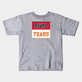 Rival Teams | Georgia vs Tennessee Kids T-Shirt